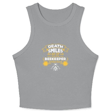 Discover Smiles At Us Beekeeper Crop Tank Top