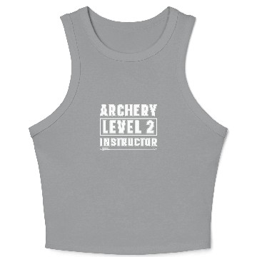 Discover Archery Archer Bowman Crop Tank Top