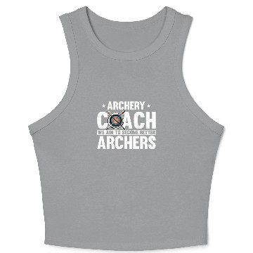 Discover Archery Archer Bowman Crop Tank Top