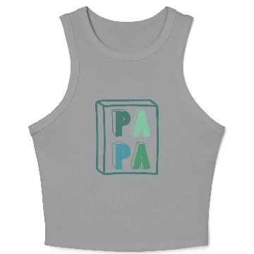 Discover Best Dad ever Crop Tank Top