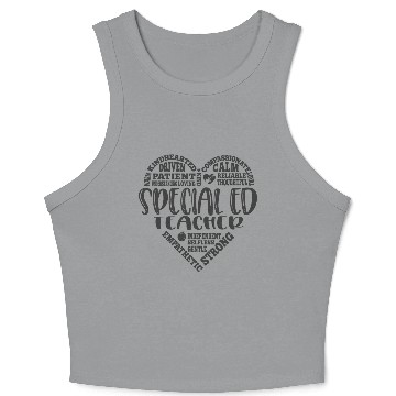 Discover Special education teacher, SPED teacher Crop Tank Top