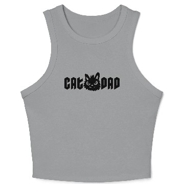 Discover Dangerous cat dad wicked Crop Tank Top