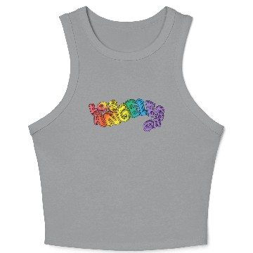Discover Good Trouble Davia Moss Los Angeles CA Crop Tank Top