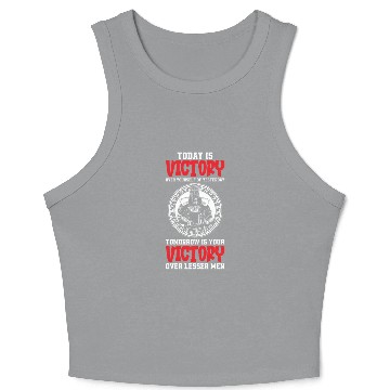 Discover Samurai Aikido Jiujitsu Crop Tank Top