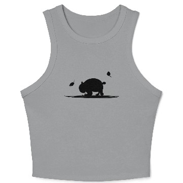 Discover Animal Panda Ecosystem Nature Grass Crop Tank Top