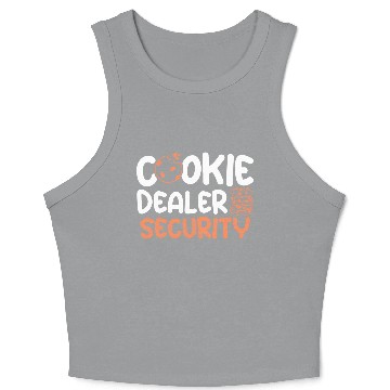 Discover Cookie Dealer Security Sweet Cookies Baking Baker Crop Tank Top