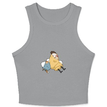 Discover hello weekend Crop Tank Top