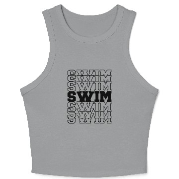 Discover swim Crop Tank Top
