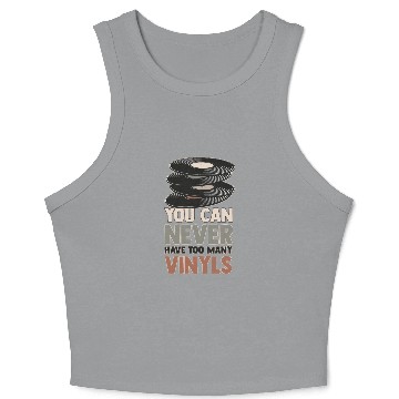 Discover Hilarious Vinyl Contentment Sarcastic Composers Crop Tank Top
