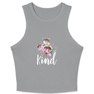 Discover Bee Kind Save The Bees Earth Day Crop Tank Top