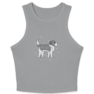 Discover Saint Bernard Constellation Crop Tank Top