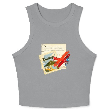 Discover POSTAL CARD 4700x4700 Crop Tank Top