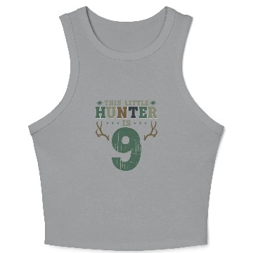 Discover Buck Deer Hunting Hunter Kid 9th Crop Tank Top