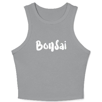 Discover Bonsai - Plants Crop Tank Top
