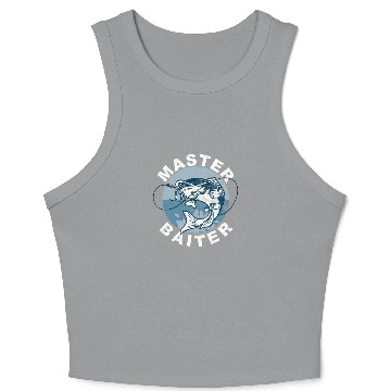 Discover Master Baiter - Wels Catfish Hunter Crop Tank Top