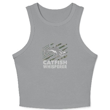 Discover Catfish Whisperer - Wels Catfish Hunter Crop Tank Top