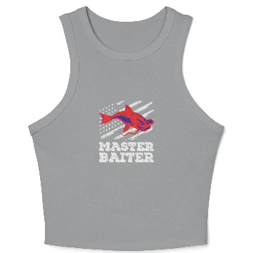 Discover Master Baiter - Wels Catfish Hunter Crop Tank Top