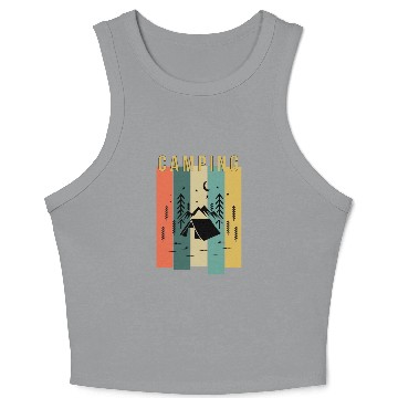 Discover Camping Crop Tank Top
