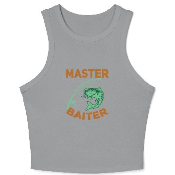 Discover Master Baiter - Wels Catfish Hunter Crop Tank Top