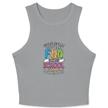 Discover So Long Summer It s Been Fun Look out School Here Crop Tank Top