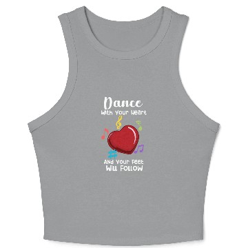 Discover Dance Gift For Dancer Dancing Crop Tank Top