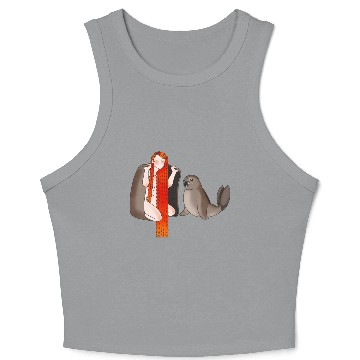 Discover Selkie and Seal Crop Tank Top