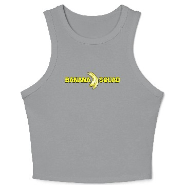 Discover Cool Banana Squad Fruit Lover Crop Tank Top