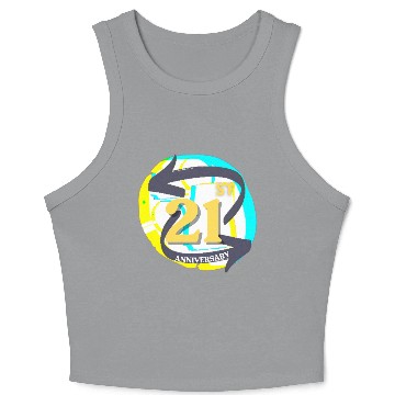 Discover ANNIVERSARY 21 Crop Tank Top