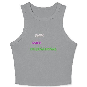 Discover Swim Aside International Crop Tank Top