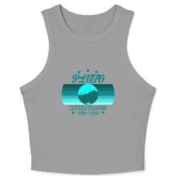 Discover Pluto Never Forget Crop Tank Top