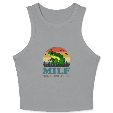 Discover green froggies meme Crop Tank Top