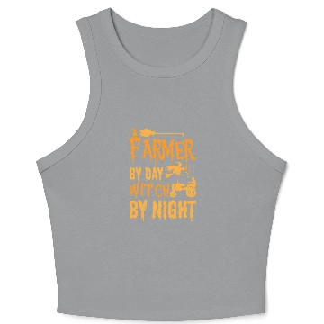 Discover farmer by day witch by night. Crop Tank Top