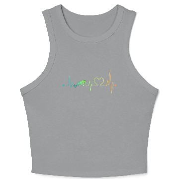 Discover Chameleon Heartbeat Crop Tank Top
