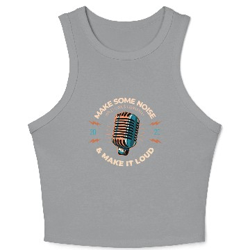 Discover Make some Noise by Wild Linus Germany Crop Tank Top