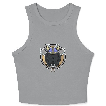 Discover Newfoundland I Valhalla I Viking Crop Tank Top