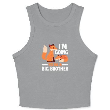 Discover Fox Brother Siblings Offspring Gift Crop Tank Top