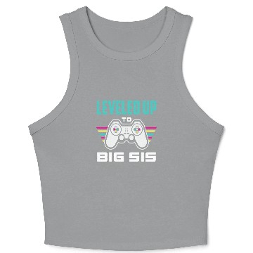 Discover Gamer Video Games Sister Crop Tank Top