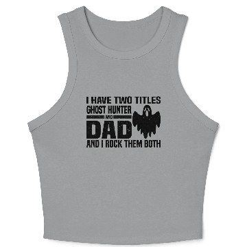 Discover Ghost Hunting Crop Tank Top