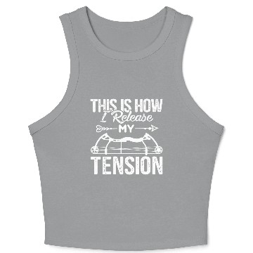 Discover Archery Archery Sports Target Archery Crop Tank Top