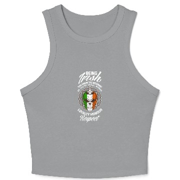 Discover Irish Ireland St.Patricks Day Gift Crop Tank Top