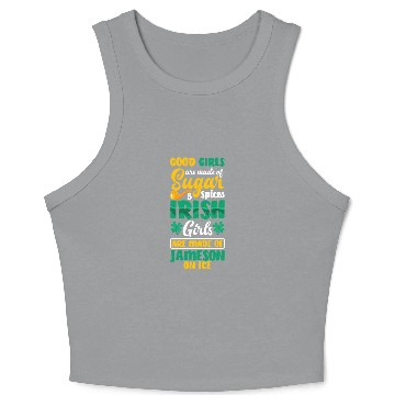 Discover Irish Ireland St.Patricks Day Gift Crop Tank Top