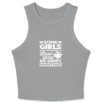 Discover Girl Ghost Hunting Crop Tank Top
