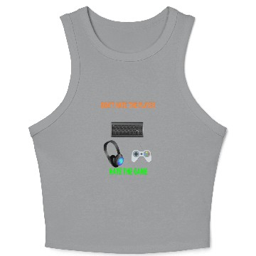Discover GAMER Crop Tank Top