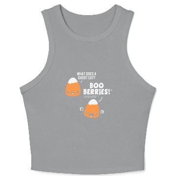 Discover Corny Candy Corn Joke Crop Tank Top