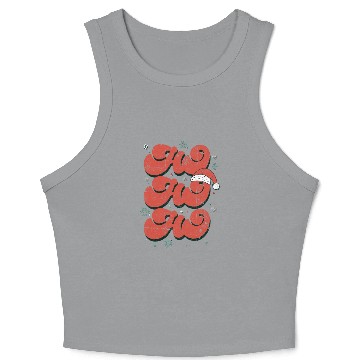 Discover Ho ho ho Crop Tank Top