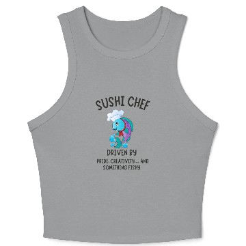Discover SUSHI CHEF 29 Crop Tank Top