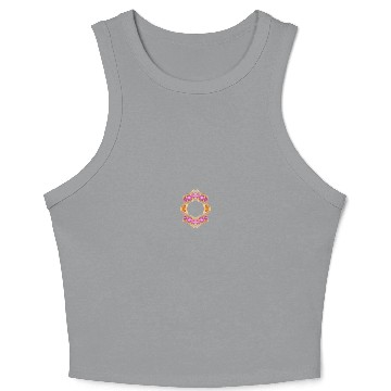 Discover Jewelry Fancy Crop Tank Top
