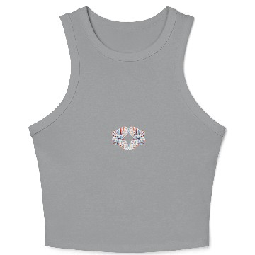 Discover Jewelry Butterfly Crop Tank Top