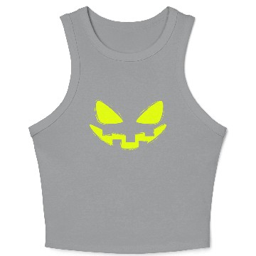 Discover Pumpkin Halloween Crop Tank Top