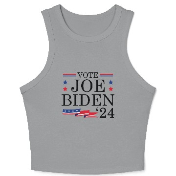 Discover Vote Joe Biden 24 Crop Tank Top
